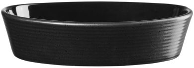 ASA Selection Black Kitchen'Art Auflaufform Oval L 20 cm B 14 cm H 5 cm 