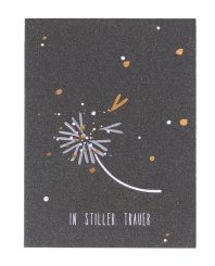 Räder Minikarte Pusteblume In stiller Trauer 