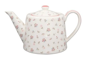 Greengate Teekanne Junia white 