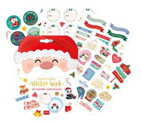 Legami Weihnachtssticker-Heft mit 150 Sticker 