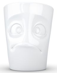 Fiftyeight Products Henkeltasse verdutzt weiß 