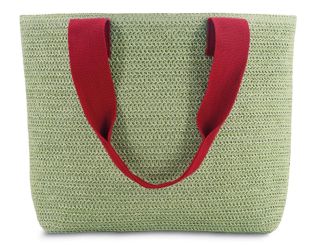 Remember Korbtasche lime green 