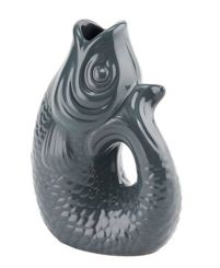 Gift Company Monsieur Carafon Fisch Vase XS grau 0 2 L 