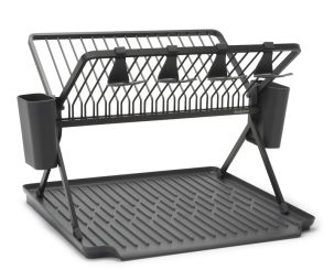 Brabantia Faltbares Abtropfgestell groß Dark Grey 