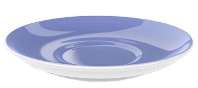 Dibbern Solid Color Lavendelblau Kaffee Untertasse 