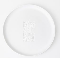 Räder Porzellan Schale Glück Ø 35,5 cm H 3,5 cm 
