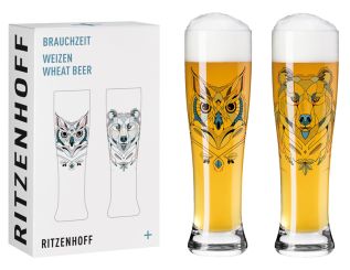 Ritzenhoff Brauchzeit Weizen 2er-Set 001 Weizenbierglas 
