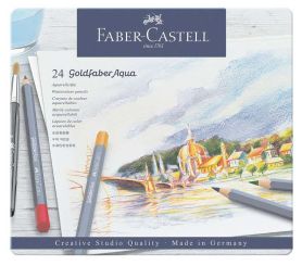 Faber-Castell Aquarellstift Goldfaber Aqua 24-Metalletui 