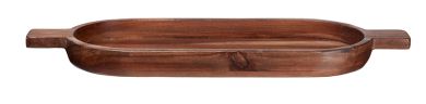 ASA Selection Ovales Brett 49,6x18 cm H 3,5 cm Akazie Mas Wood 