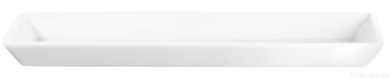 ASA Selection 250°C plus Poletto Servierplatte/ top Rechteckig 27x17x2,5 cm weiss glänzend 
