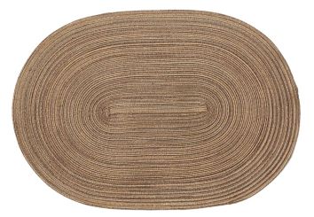 Pichler Tischset oval 48x33 cm Samba havanna 