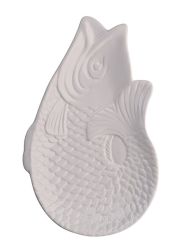 Gift Company Monsieur Carafon Fisch Dekoteller M weiß 