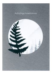 Räder Aquarell Trauerkarte Aufrichtige Anteilnahme 