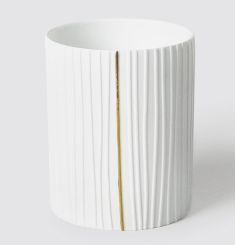 Räder Teelichthalter Plissiert D.9cm H.11cm 