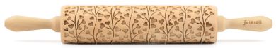 Folkroll 3D-Motiv-Teigrolle 43 cm Spring Hearts 