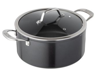 Kuhn Rikon Easy Pro Kochtopf 3L/20 cm mit Glasdeckel 