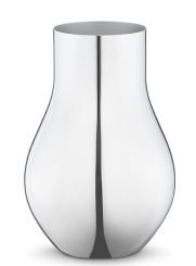 Georg Jensen Vase Klein Cafu Edelstahl Ø14,8, H21,6 cm 