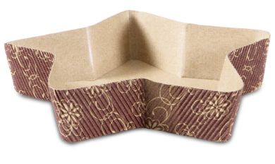 Städter Papierbackform Stern 4 Stk. 