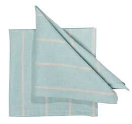 Pichler Serviette 40x40 cm Terry aqua 