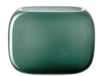 Leonardo Vase 13x18x14 Grün Milano 