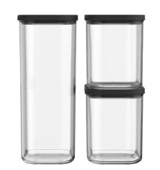 Mepal Starterset Modula Schwarz 3-tlg. 