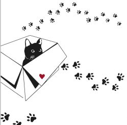 Paperproducts Servietten 25x25 cm Atelier Chat 