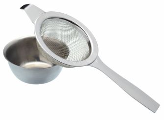 KitchenCraft Teesieb langstielig Edelstahl 