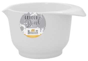 Birkmann Rührschüssel 0,75 L Colour Bowl Weiß 