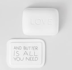 Räder Guten Morgen Butterdose Love 14,5x11x5,5cm 