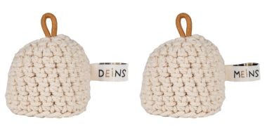 Räder Breakfast Eierwärmer 2er Set Meins/Deins Ø 5 cm H 4,5 cm 