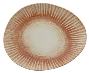 Arthur Krupp Teller flach 31x26cm Sunlight Red 