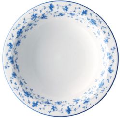 Arzberg Form 1382 Blaublüten Schüssel rund flach 21 cm 