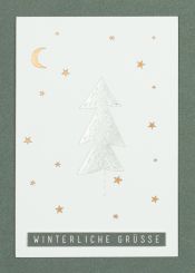 Räder Glanztannenkarte Winterliche Grüße 