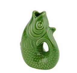 Gift Company Monsieur Carafon Fisch Vase XS green bay 0 2 L 