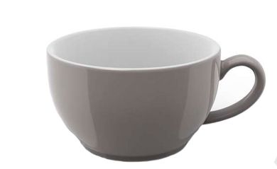 Dibbern Solid Color Kiesel Kaffee Obertasse 0,25 L 