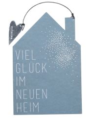 Räder Formkarte Haus Viel Glück im neuen Heim 
