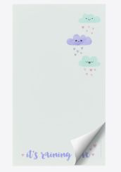 Legami Schreibblock 19x11cm Paper Thoughts Raining Love 