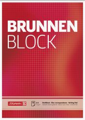 Brunnen Briefblock A4 70 g kariert 