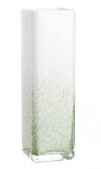 Leonardo Nido Vase 30 cm Weiß/Grün 