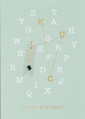 Räder Fadenkarte Happy Birthday- Luck 