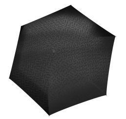 Reisenthel Umbrella Pocket Mini Signature Black Hot Print 
