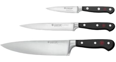 Wüsthof Classic Messersatz mit 3 Messern 