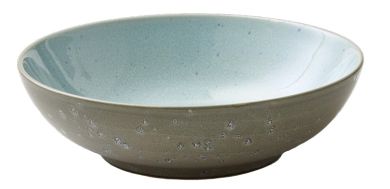 Bitz Salatschüssel 24 cm grau/hellblau 