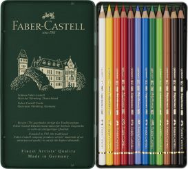 Faber-Castell Farbstift Polychromos 12er Metalletui 