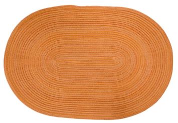 Tischset oval 48x33 cm Samba mandarin 