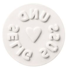 Räder Winterzucker Porzellanstempel Süss und selig H 9 cm Ø 4,5 cm 