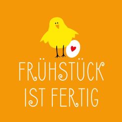 Paperproducts Servietten 33x33 cm Frühstück ist fertig 