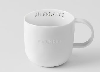 Räder Guten Morgen Tasse Allerbeste Freundin 300ml 12x8,5x8cm 