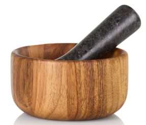 AdHoc Mörser Taru Akazienholz/Granit Ø 13 cm 