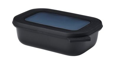 Mepal Multischüssel Cirqula Rechteckig 500 ml Nordic Black 